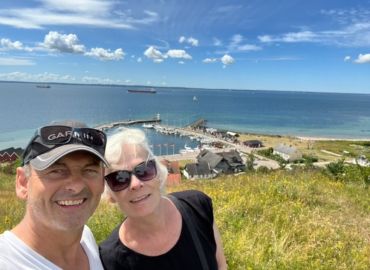 Tur på Øresund med konen